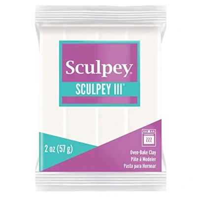 Abbildung von polyform Sculpey III Polymer Clay 2oz White