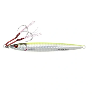 Abbildung von Savage Gear 3D Slim Jig Minnow Pilker FS Glow Yellow 15cm (100g)