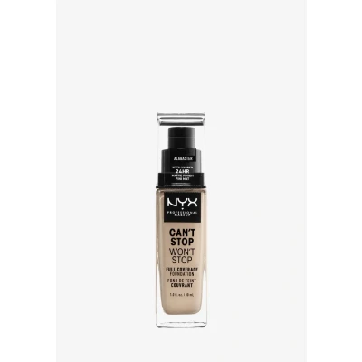 Abbildung von NYX Professional Makeup Can&#039;t Stop Won&#039;t Full Coverage Foundation Alabaster 30 ml