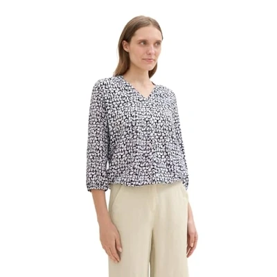 Abbildung von TOM TAILOR Langarmbluse mit Livaeco by Birla Cellulose(TM)