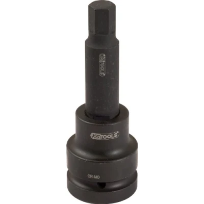 Abbildung von KS TOOLS 450.0464 Kraft Stecknuss 140 24,0 20 (3/4&quot;) Innensechskant