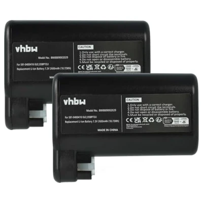 Abbildung von vhbw 2x Akku kompatibel mit Electrolux Pure i9, PI91, i9.2 Home Cleaner (2600mAh, 7,2V, Li Ion)