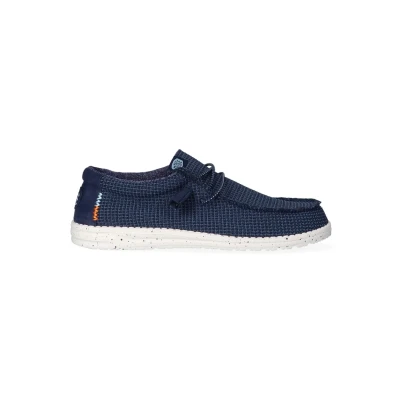 Abbildung von Hey Dude Sportlicher Schnürer, Herren, Größe: 41, Blauw Schuhe