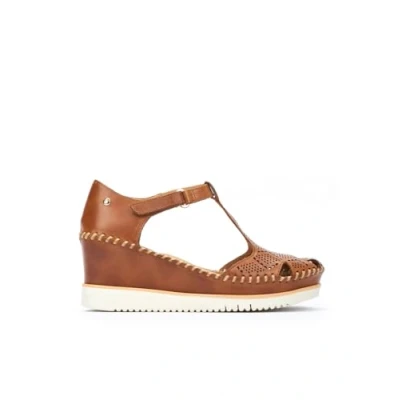 Abbildung von Pikolinos Aguadulce W3Z Keilsandalette, Damen, Größe: 38, Light brown Schuhe