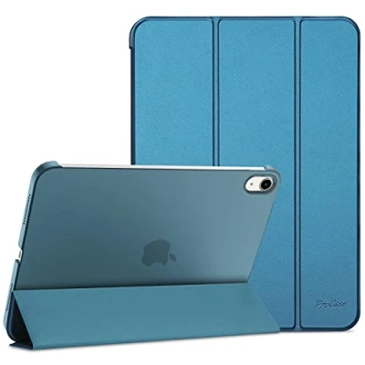 Abbildung von ProCase Hülle für 2022 10,9&quot; iPad 10. Generation 10 Case 10,9 Zoll Modell A2696 A2757, Leicht Dünn Hart Schutzhülle Smart Folio Cover Kompatibel mit Teal