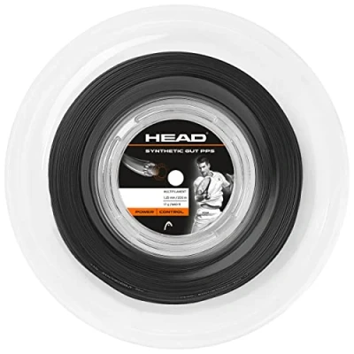 Abbildung von HEAD Unisex Erwachsene Synthetic Gut PPS Rolle Tennis Saite, Black, 16