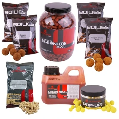 Abbildung von Ultimate Baits Carp Tigernuts/Boilies Weekend Pack Boilies