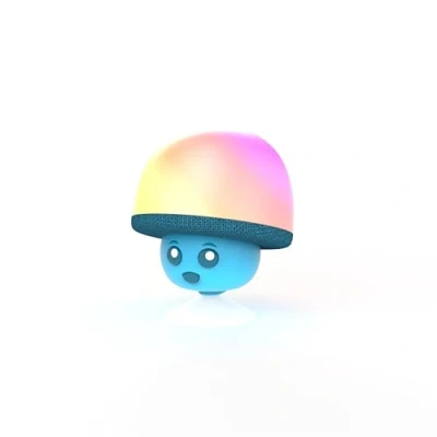 Abbildung von MOB MOBILITY ON BOARD Mega Mush Blau Wasserfester Bluetooth Lautsprecher, Leistungsstarker Sound, Multifunktional, Kann überall aufgesaugt Werden.