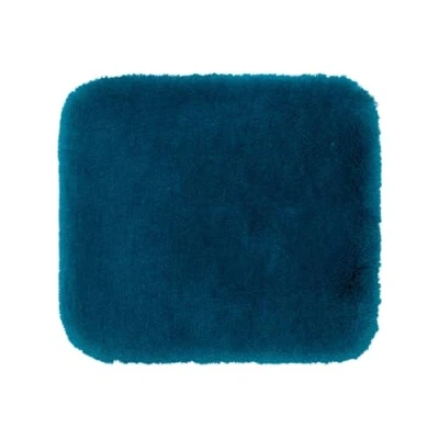 Abbildung von Gözze Deluxe Badteppich Mit extra hohem Flor, 100% Polyester (Mikrofaser), Antirutschbeschichtung, 50 x 45 cm Petrol