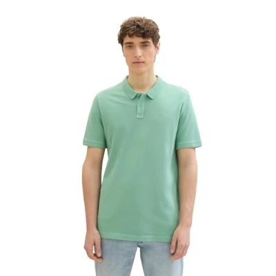 Abbildung von TOM Tailor Denim Poloshirt, Herren, Größe: Large, Bleeched green