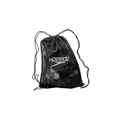 Abbildung von Speedo Unisex Erwachsene Equipment Mesh Bag Netzbeutel, Rot (Rot), Einheitsgröße