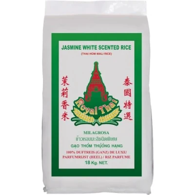 Abbildung von ROYAL THAI RICE Langkorn Jasmin Duftreis 1 X 18 KG