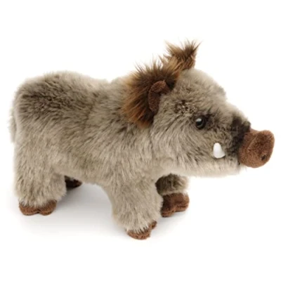 Abbildung von Uni Toys Kuscheltier Wildschwein, stehend 25 cm (Länge) Plüsch, Plüschtier, zu 100 % recyceltes Füllmaterial