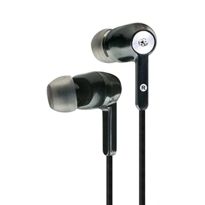 Abbildung von SCHWAIGER KHI110 031 in Ear Kopfhörer mit Silikon Ohrpolster S M und L kabelgebunden 1,5m schwarz
