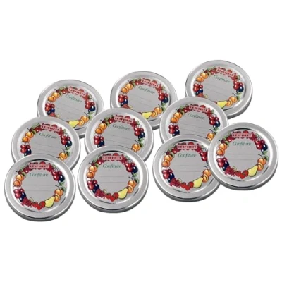 Abbildung von LEIFHEIT Pack mit 10 Geleeglasdeckeln