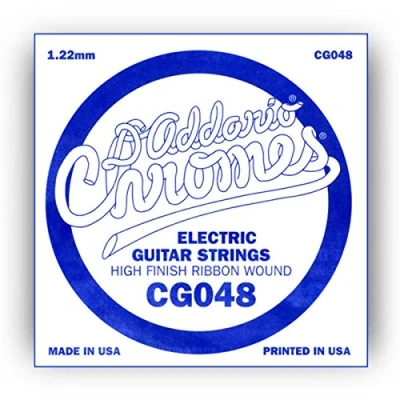 Abbildung von D&#039;Addario .048 E Gitarrensaite, Flat Wound