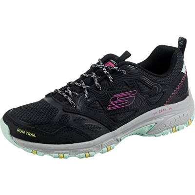 Abbildung von Skechers Damen Hillcrest Pure Escapade Walking Schuh, Schwarz Multi, 38.5 EU