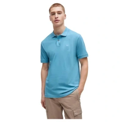 Abbildung von BOSS Poloshirt, Herren, Größe: Medium, Open blue five