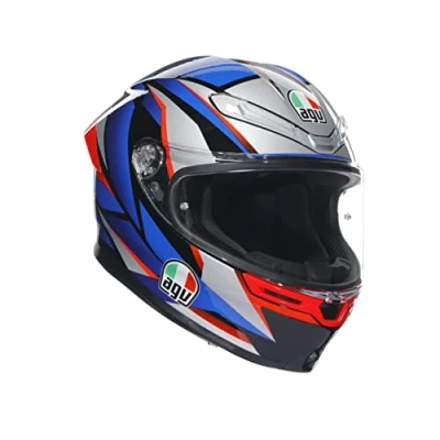 Abbildung von AGV Motorradhelm K6 S Slashcut, BLACK/BLUE/RED, L
