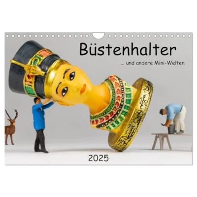 Abbildung von Büstenhalter ... und andere Mini Welten (Wandkalender 2025 DIN A4 quer), CALVENDO Monatskalender