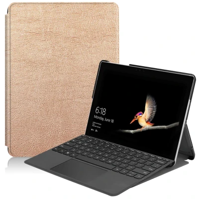 Abbildung von Trifold Klapphülle für das Microsoft Surface Go 3 / 2 Gold