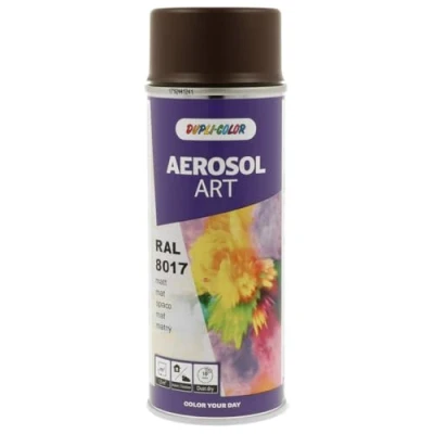 Abbildung von Dupli Color 747526 AEROSOL ART RAL 8017 schokoladenbraun matt 400 ml