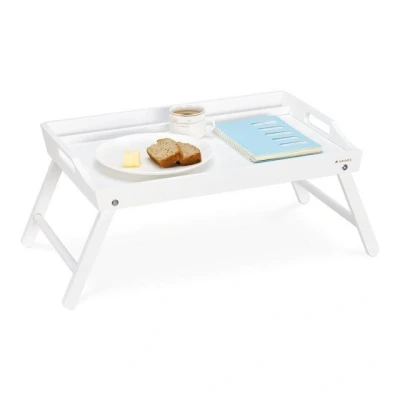 Abbildung von Navaris Tabletttisch Klappbarer Serviertisch Esstablett Laptoptisch Tray (1 St)