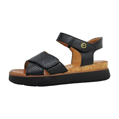 Abbildung von Tamaris Comfort Plateausandalette, Damen, Größe: 39, Black Schuhe
