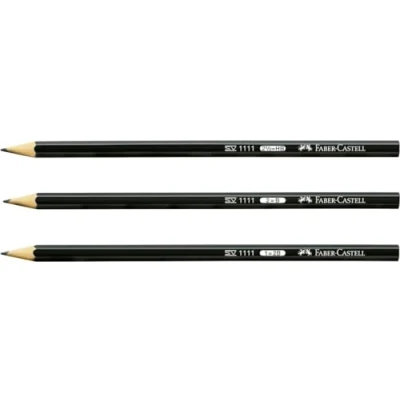Abbildung von FABER CASTELL 111101 Bleistift &quot;1111&quot; B, 12 Stück