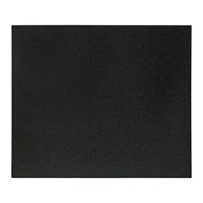 Abbildung von Securit Silhouette Kreidetafel mit Kreidemarker, quadratisch, 0,3 x 35 30 cm, Vinyl, Schwarz, 34,7x29,8x0,3cm