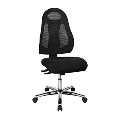 Abbildung von Topstar Bürostuhl Free Art Chrom schwarz/schwarz