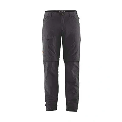 Abbildung von Fjallraven Herren Travellers Mt Zip off M Sport Trousers, Dark Grey, 44 EU