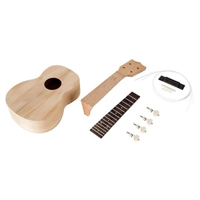Abbildung von Classic Cantabile US 210 Sopran Ukulele Bausatz (Do it Yourself, DIY, Lindenholz, Uke selbst bauen)