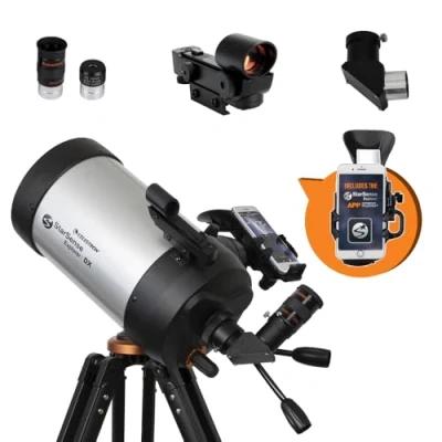 Abbildung von Celestron 22462 StarSense Explorer DX 5 Zoll Smartphone App fähiges Schmidt Cassegrain Teleskop mit App, damit Sie Sterne, Planeten und mehr Finden können iPhone/Android kompatibel