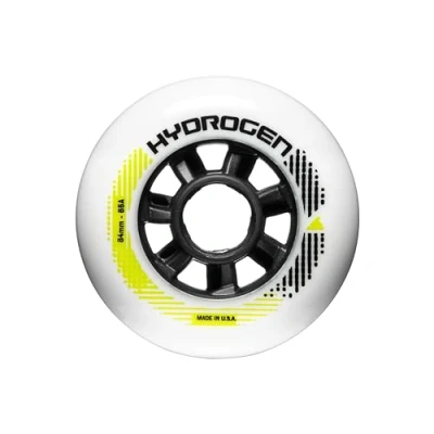 Abbildung von Rollerblade Unisex Erwachsene HYDROGEN 84/85A (8PCS) Rollen, Weiss, 84mm/85A