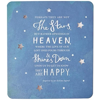 Abbildung von Hallmark Trauerkarte &quot;Wishing You Peace&quot; klein, in englischer Sprache