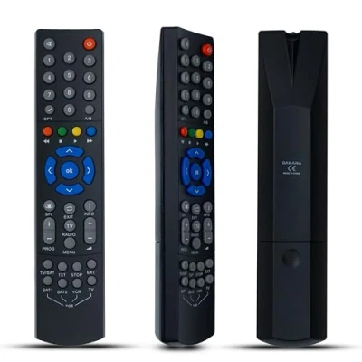 Abbildung von Dakana Fernbedienung für Technisat TS103 Receiver Fernseher TV Schwarz vorkonfiguriert und sofort einsatzbereit (Schwarz)