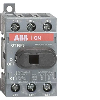 Abbildung von Lasttrennschalter 125A 1 0 3 polig OT125F3