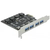 Abbildung von PCIe x1 zu 4x ext. USB Typ A 3.2 Gen 1, Controller