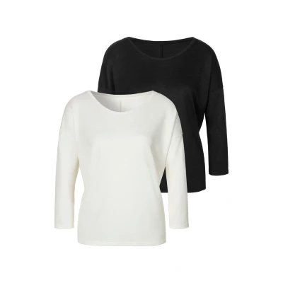 Abbildung von LASCANA 3/4 Arm Shirt, aus leichter Strickqualität
