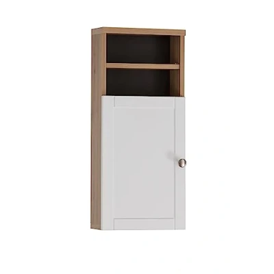 Abbildung von Schildmeyer Highboard Jesper 155982, Artisan Eiche/weiß matt, 30,3 x 25,4 70 cm