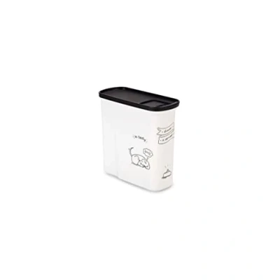 Abbildung von Curver Futterbehälter Futtercontainer &quot;Dinner is served&quot;, Inhalt: 2 l / Maße: 20,5 x 8,5 19,5 cm