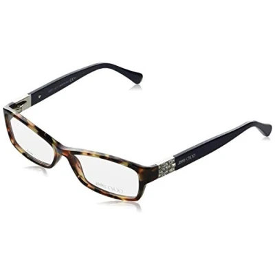 Abbildung von Jimmy Choo Unisex Jc41 Sonnenbrille, Spotted Havana Blue, 53
