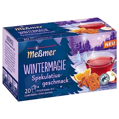 Abbildung von Meßmer Wintermagie 20 Teebeutel Glutenfrei Laktosefrei Vegan