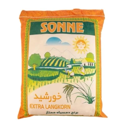 Abbildung von 10 Kg Khorshid Sonne Darbari Reis Extra Langkorn Reis, Basmati Rice