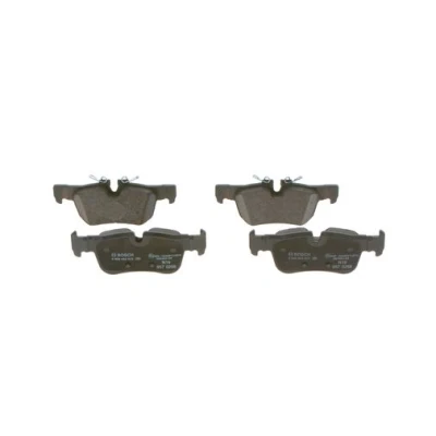 Abbildung von BOSCH 0 986 494 812 Bremsbelagsatz Low Metallic mit Anti Quietsch Blech BMW: 2 Active Tourer, 1 Schrägheck, X2, MINI: Clubman, Countryman, Schrägheck