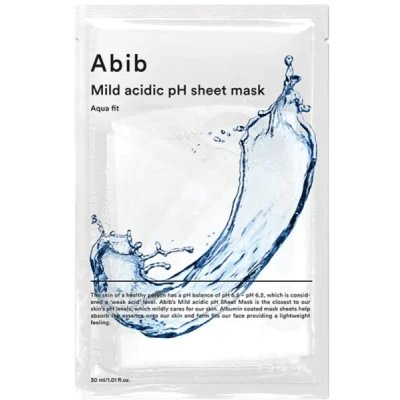 Abbildung von Abib MILD Acidic PH Sheet MASK AQUA FIT Gesichtsmaske, Größe: 30 ml,