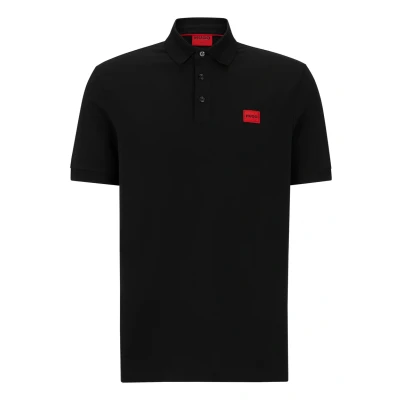 Abbildung von HUGO Dereso Poloshirt, Herren, Größe: Medium, Black