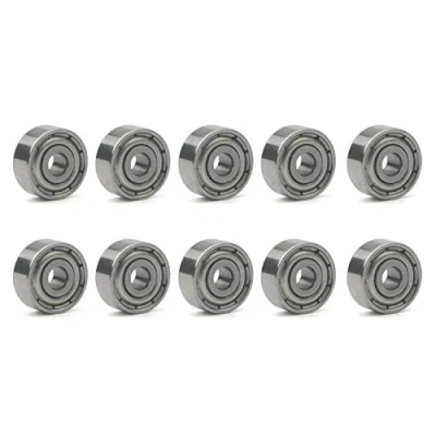 Abbildung von Unxuey 3x10x4 mm Rillenkugellager Modell Rollschuhlager Reparaturteile 623ZZ 623Z 80023 Packung mit 10 Stück
