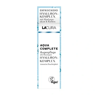 Abbildung von Lacura Aqua Complete Augenpflege mit Hyaluronsäure und Koffein Inhalt: 15ml = 1 Stück
